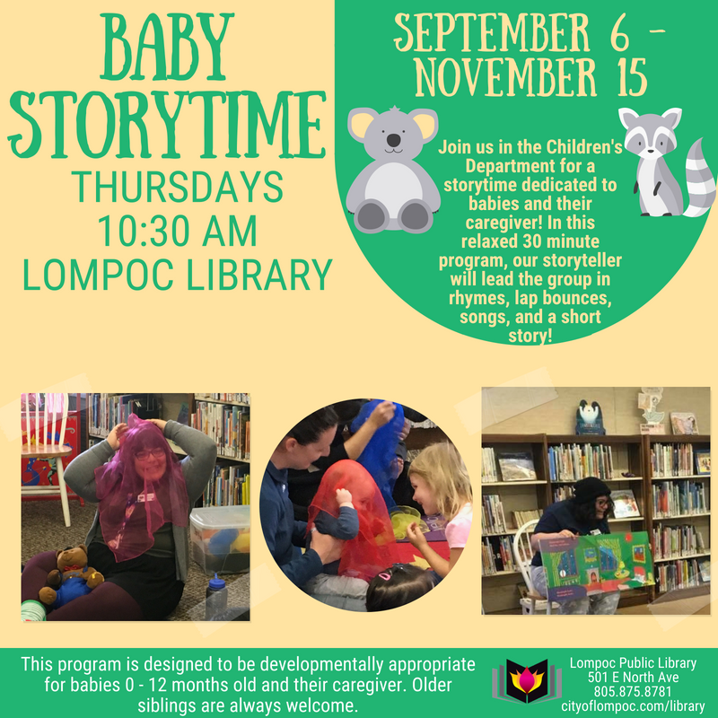 Baby LapsitStorytime sept