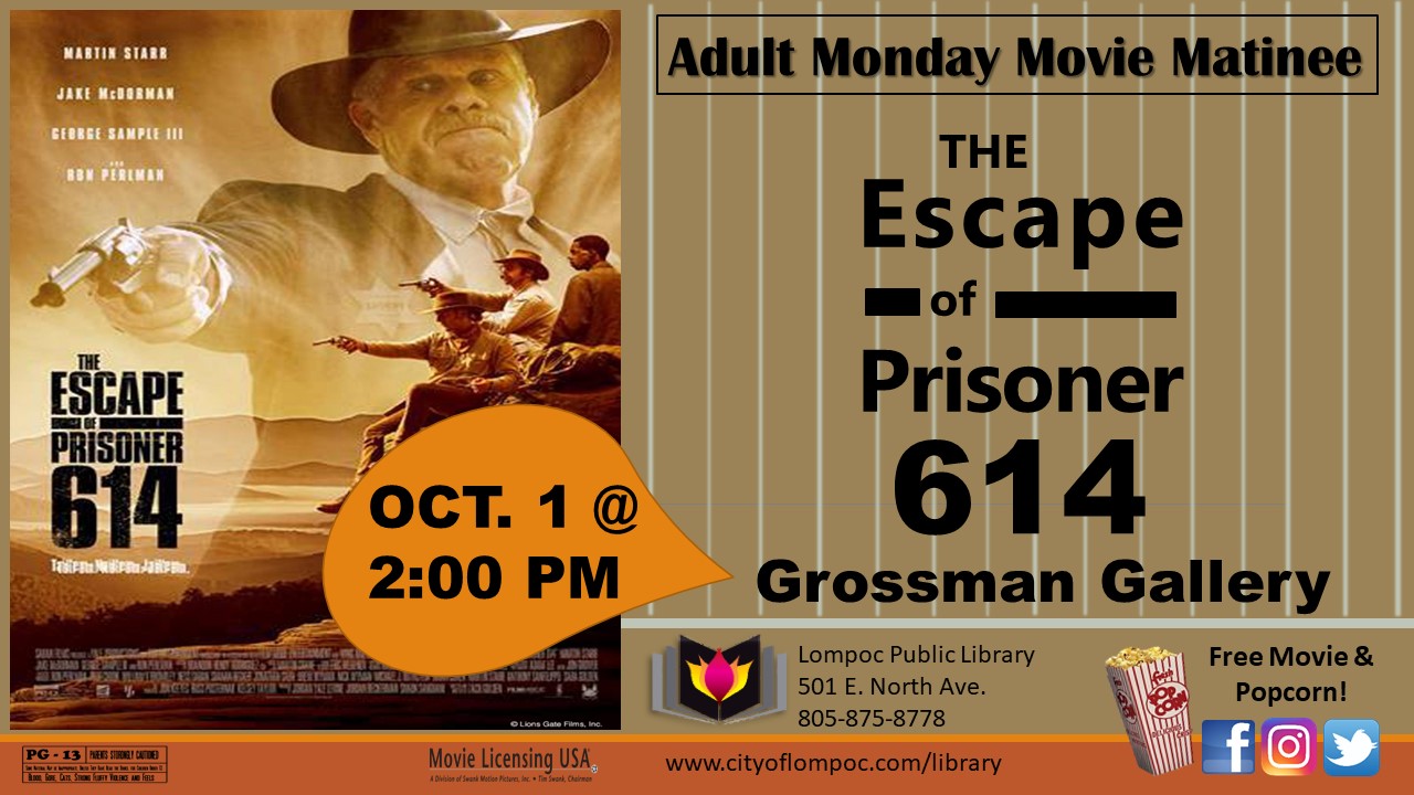 Movie Monday - Escape of Prisoner 614 10.1.18