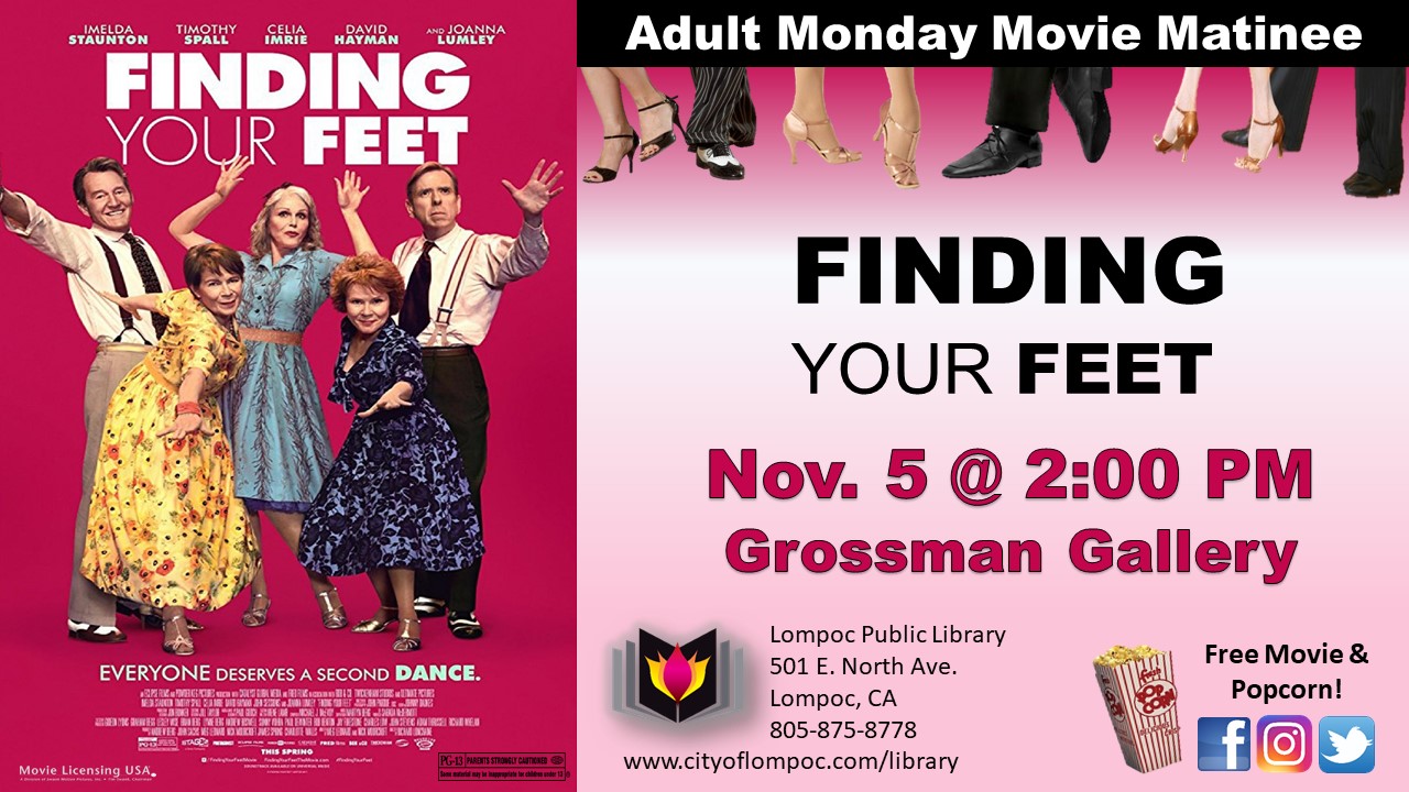 Monday Movie - Finding Your Feet 11.5.18