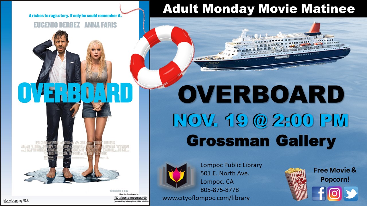 Monday Movie - Overboard 11.19.18