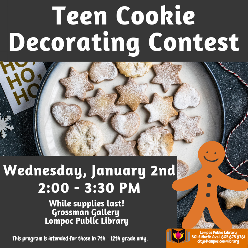 Teen Cookie Decorating Program