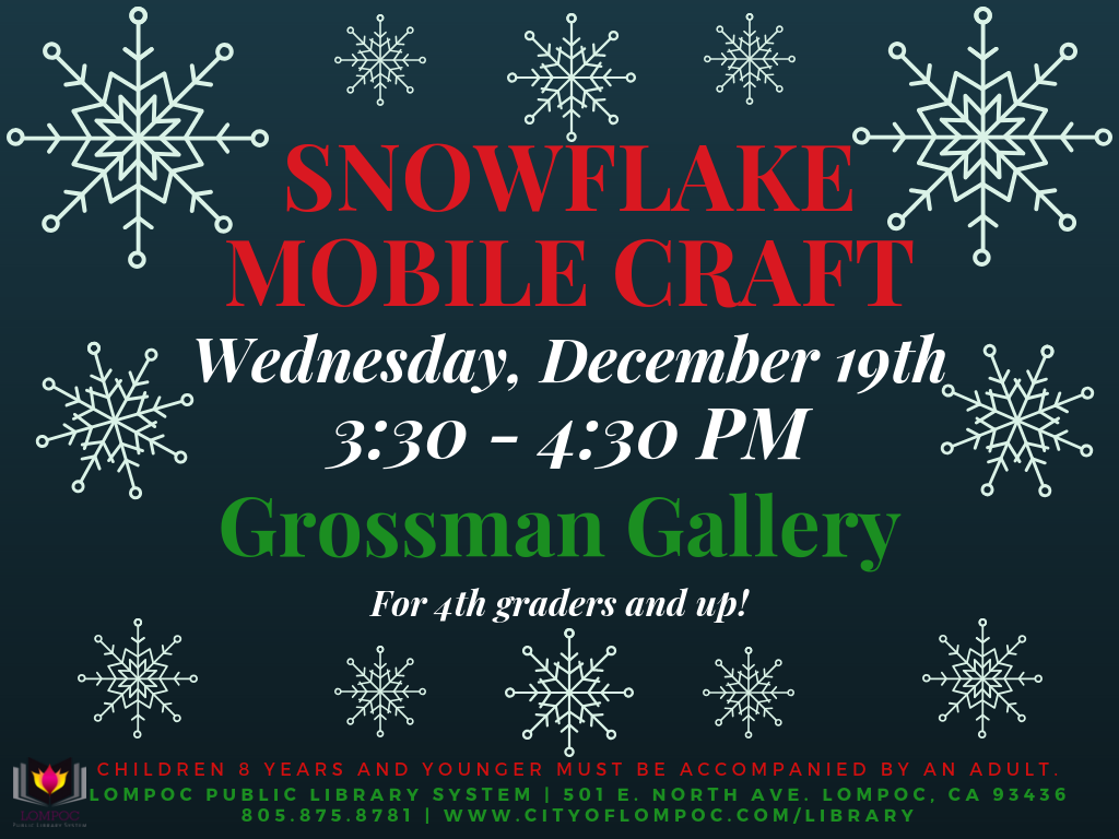 Snowflake Mobile Craft