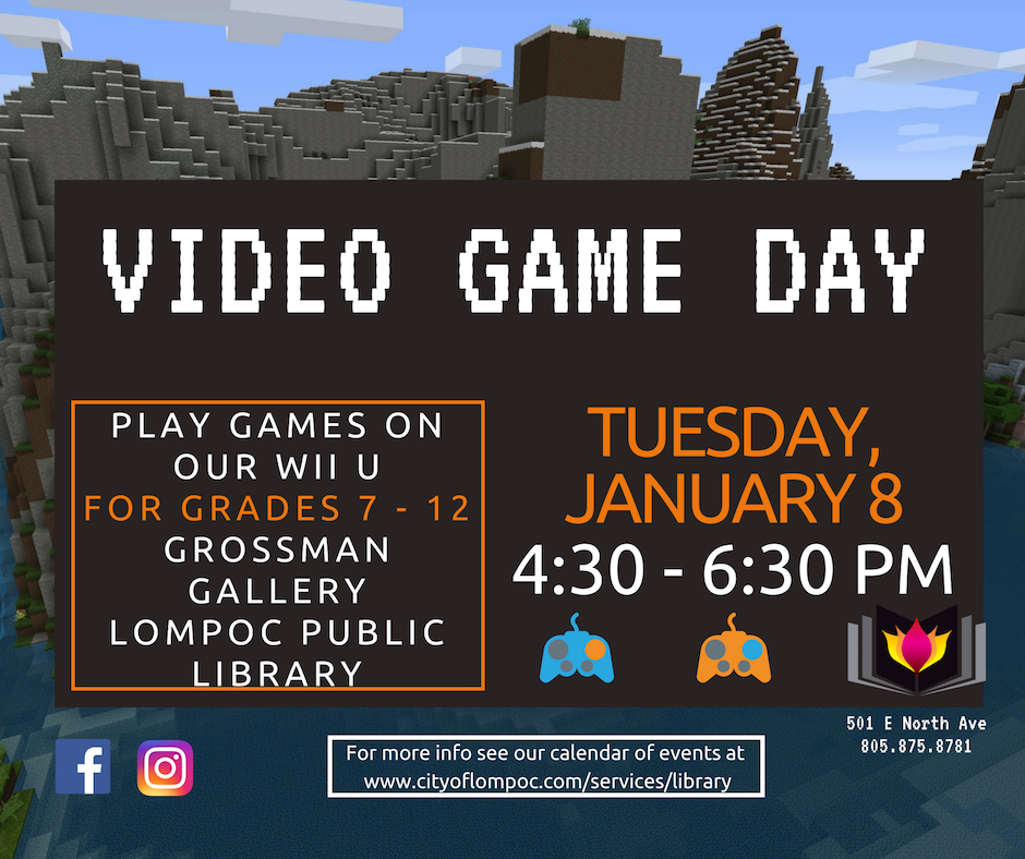 January Video Game Day