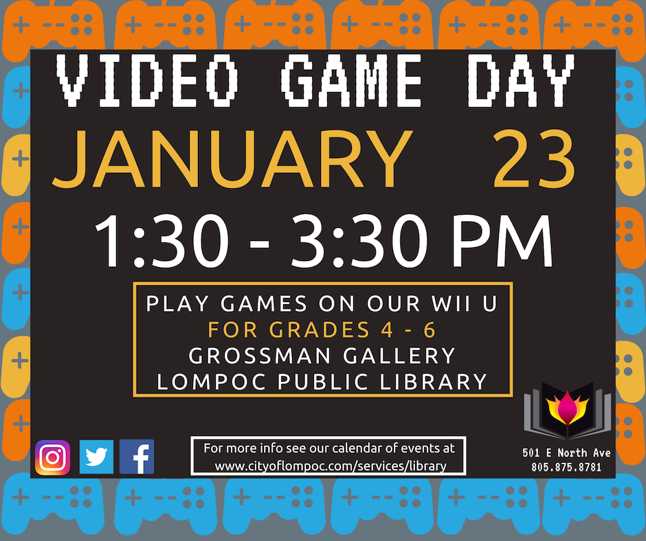 January Video Game Day