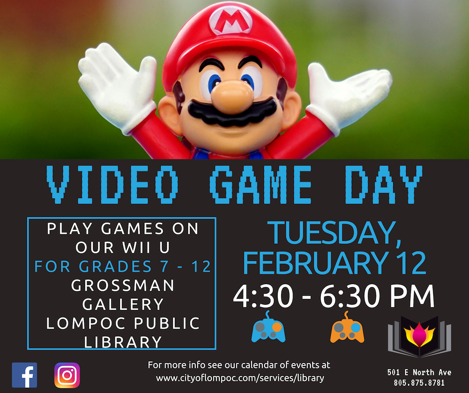 February Video Game Day