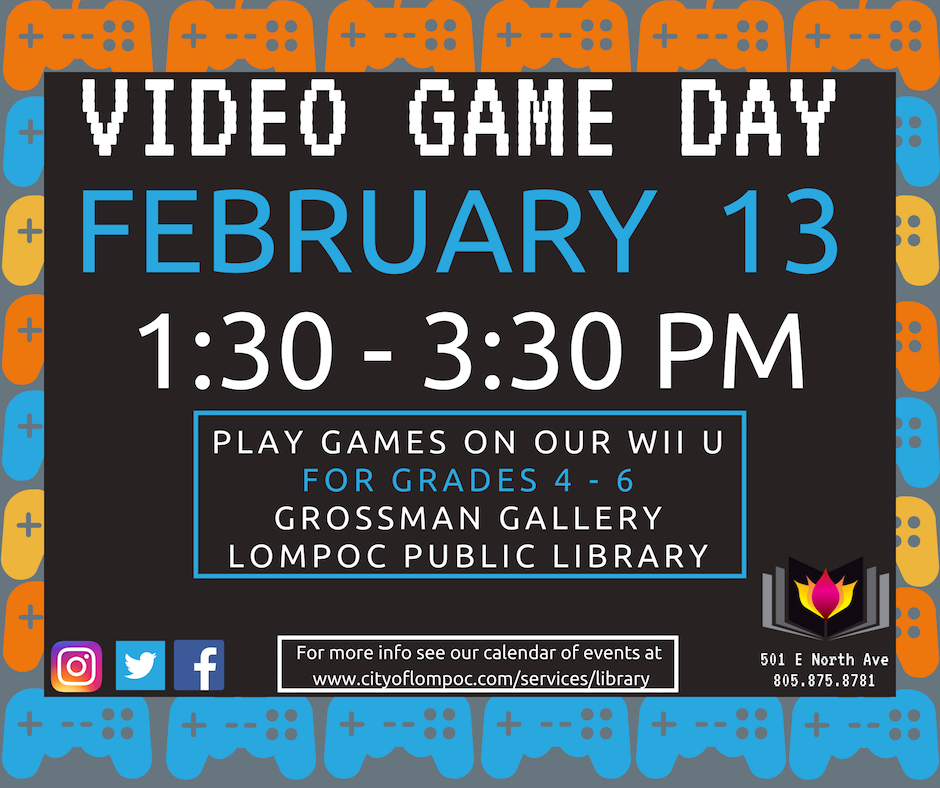 February Video Game Day