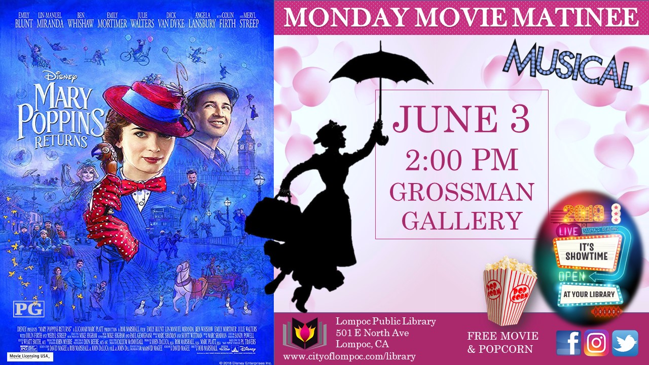 Monday Movie - Mary Poppins Returns 6.3.19