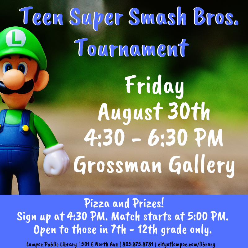 Super Smash Bros. Tournament Aug 30