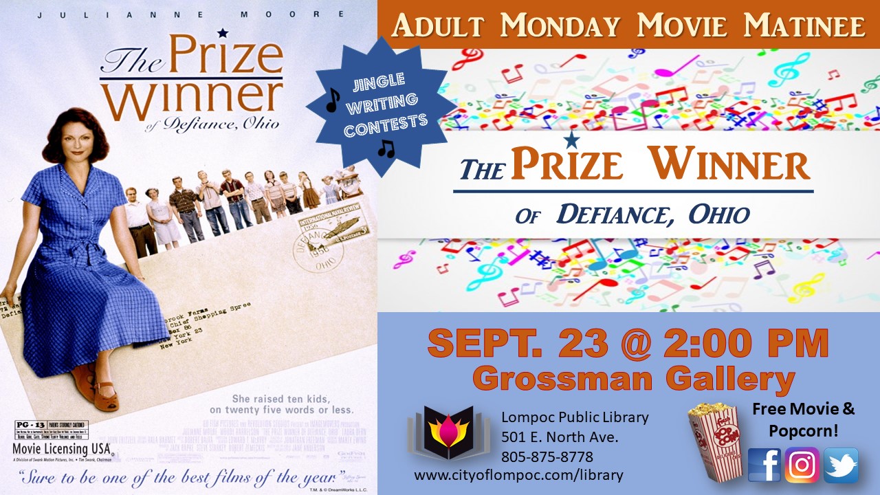 Monday Movie - The Prize Winner 9.23.19