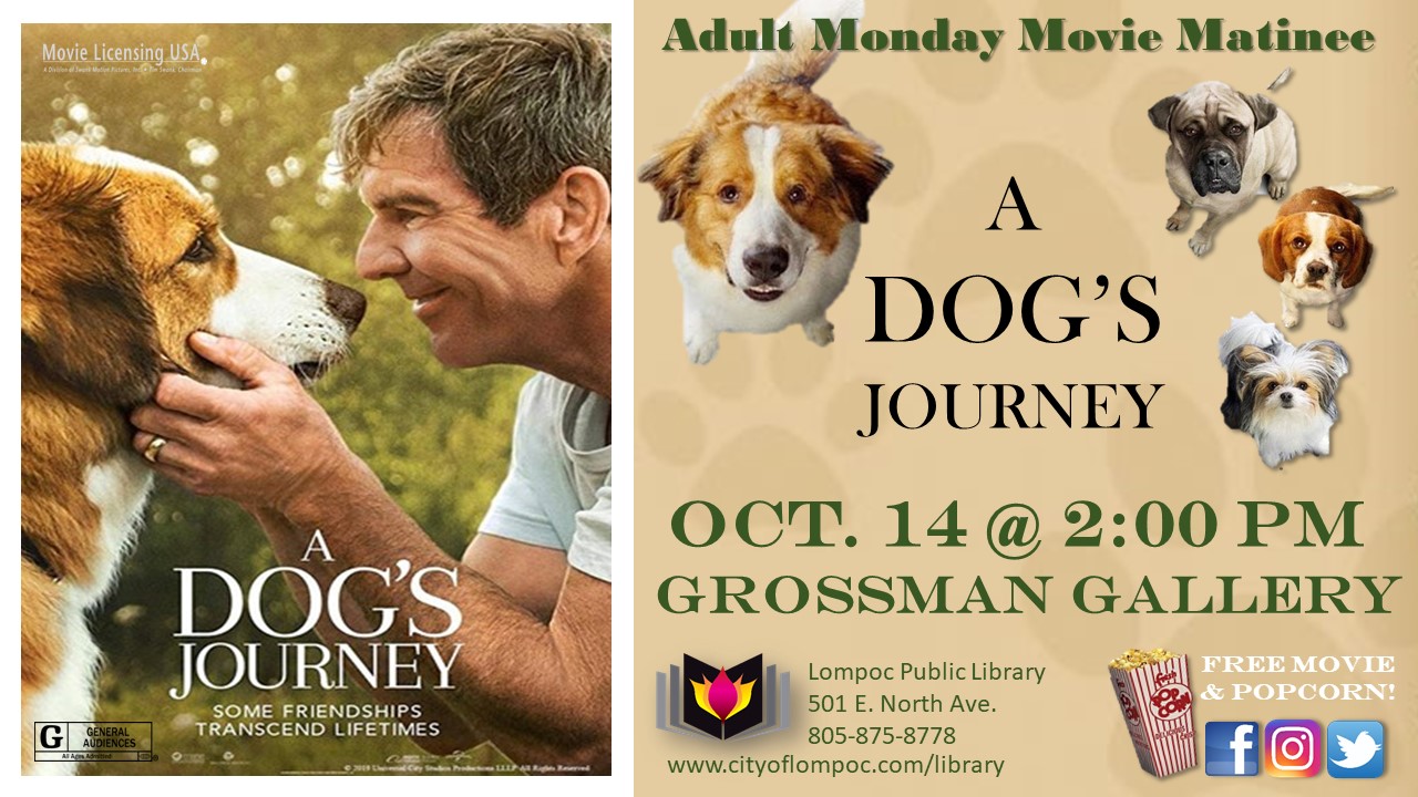 Monday Movie - A Dogs Journey 10.14.19