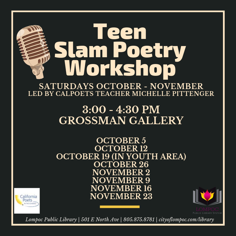 Slam Poetry Workshop