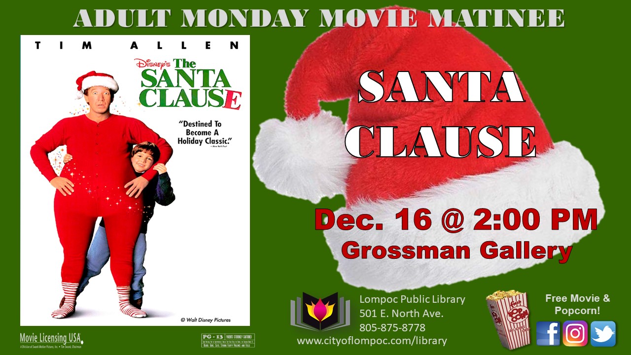 Monday Movie - Santa Claus 11.16.19