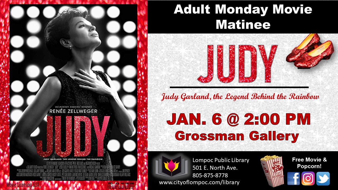 Monday Movie - Judy 1.6.20