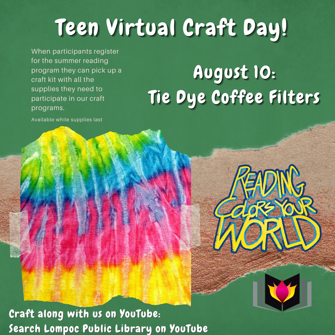 Tie Dye Coffee Filters