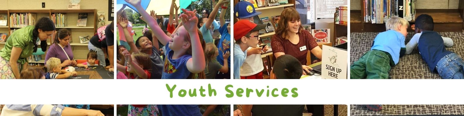 Youth Services banner