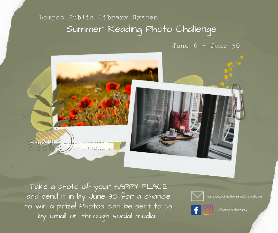 Summer Reading Photo Challenge June