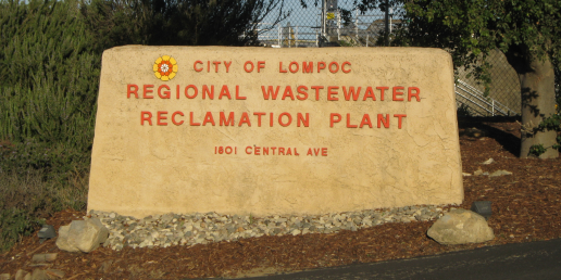 regional wastewater sign