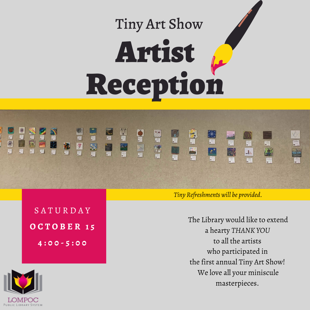 Tiny Art Reception 2022