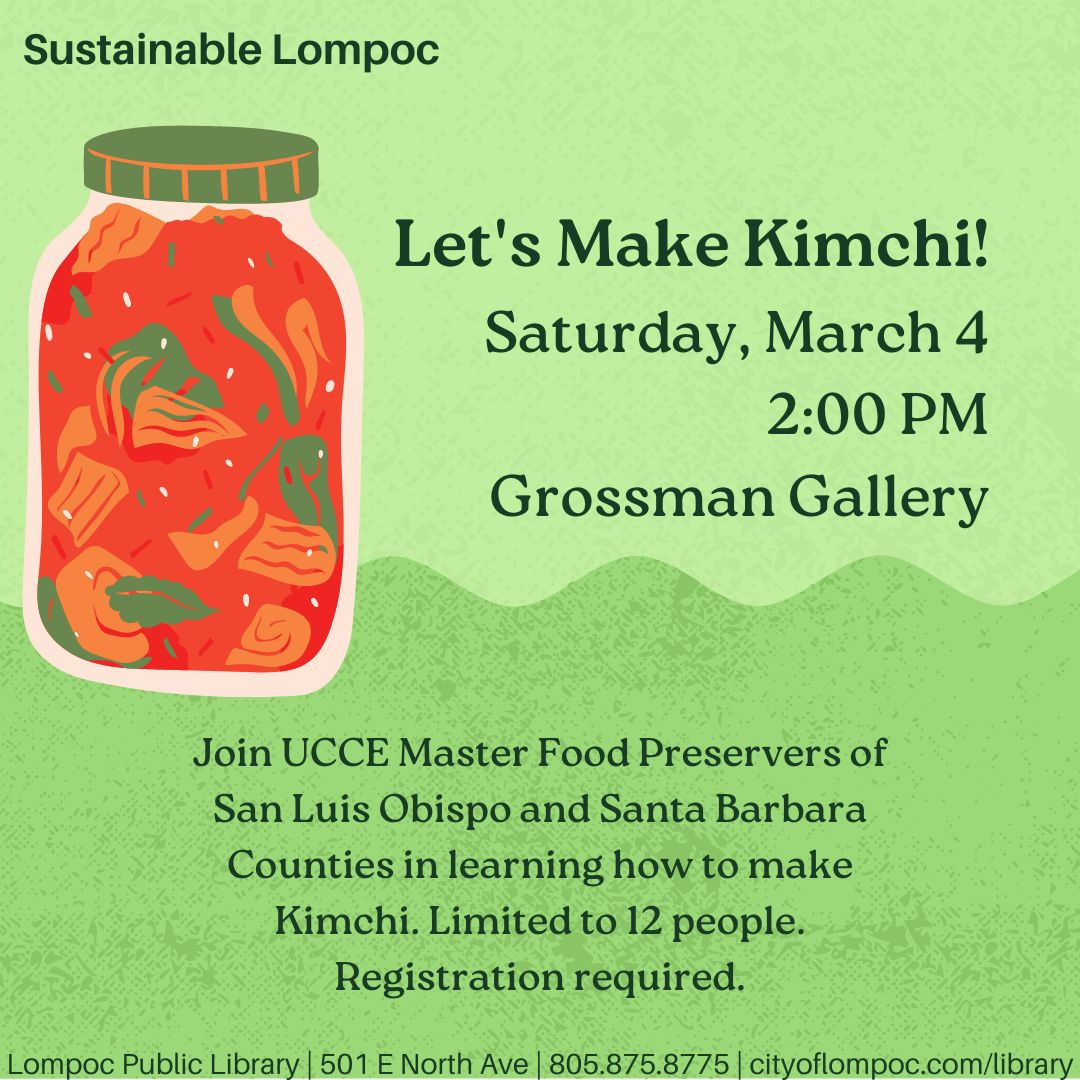 Let's Make Kimchi New Date