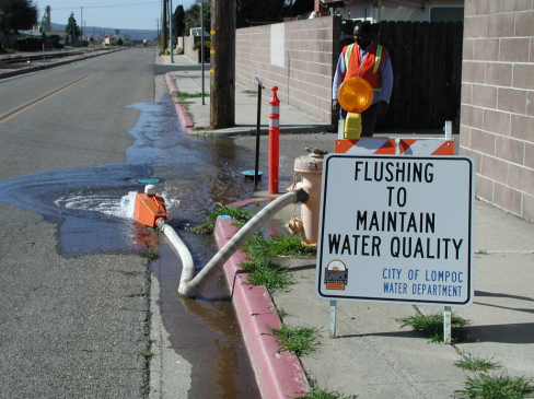 flushing sign