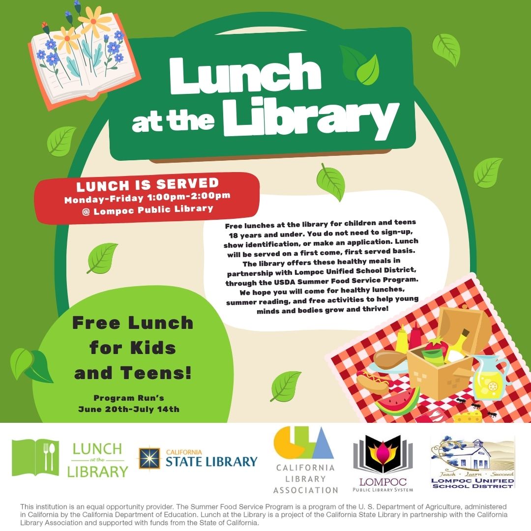 lunch at the Library