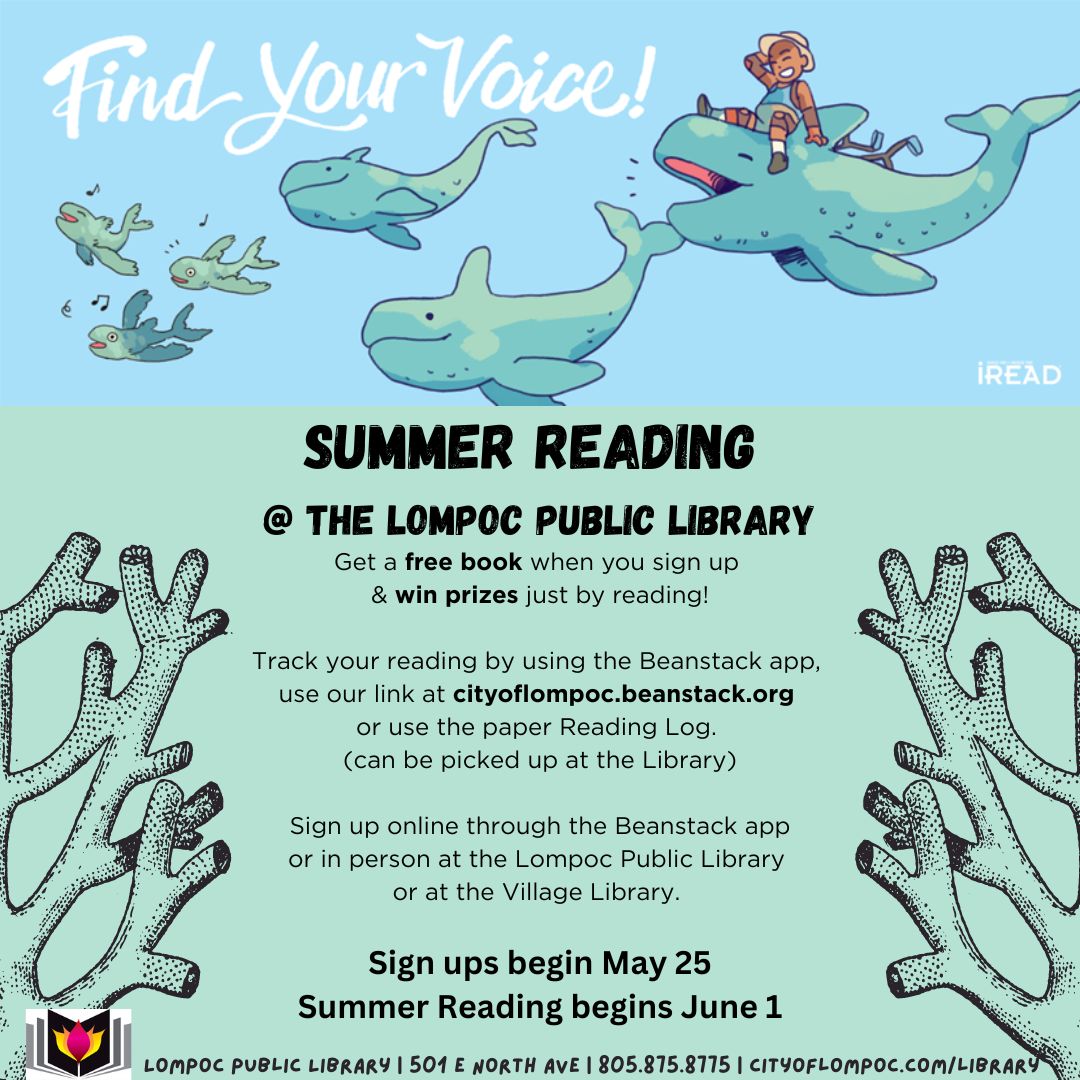 Summer Reading @ the Lompoc Public Library