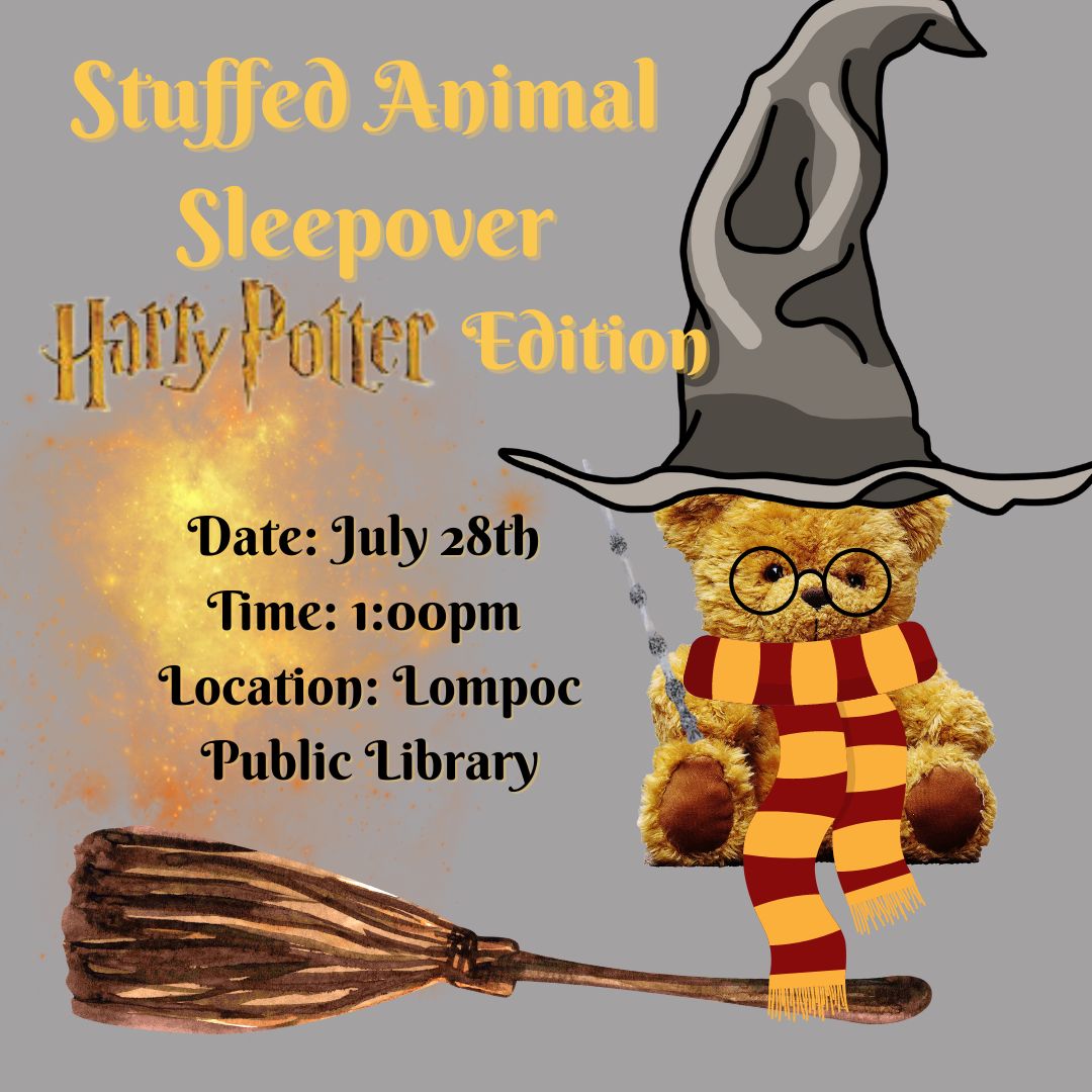 Stuffed Animal Sleepover Harry Potter