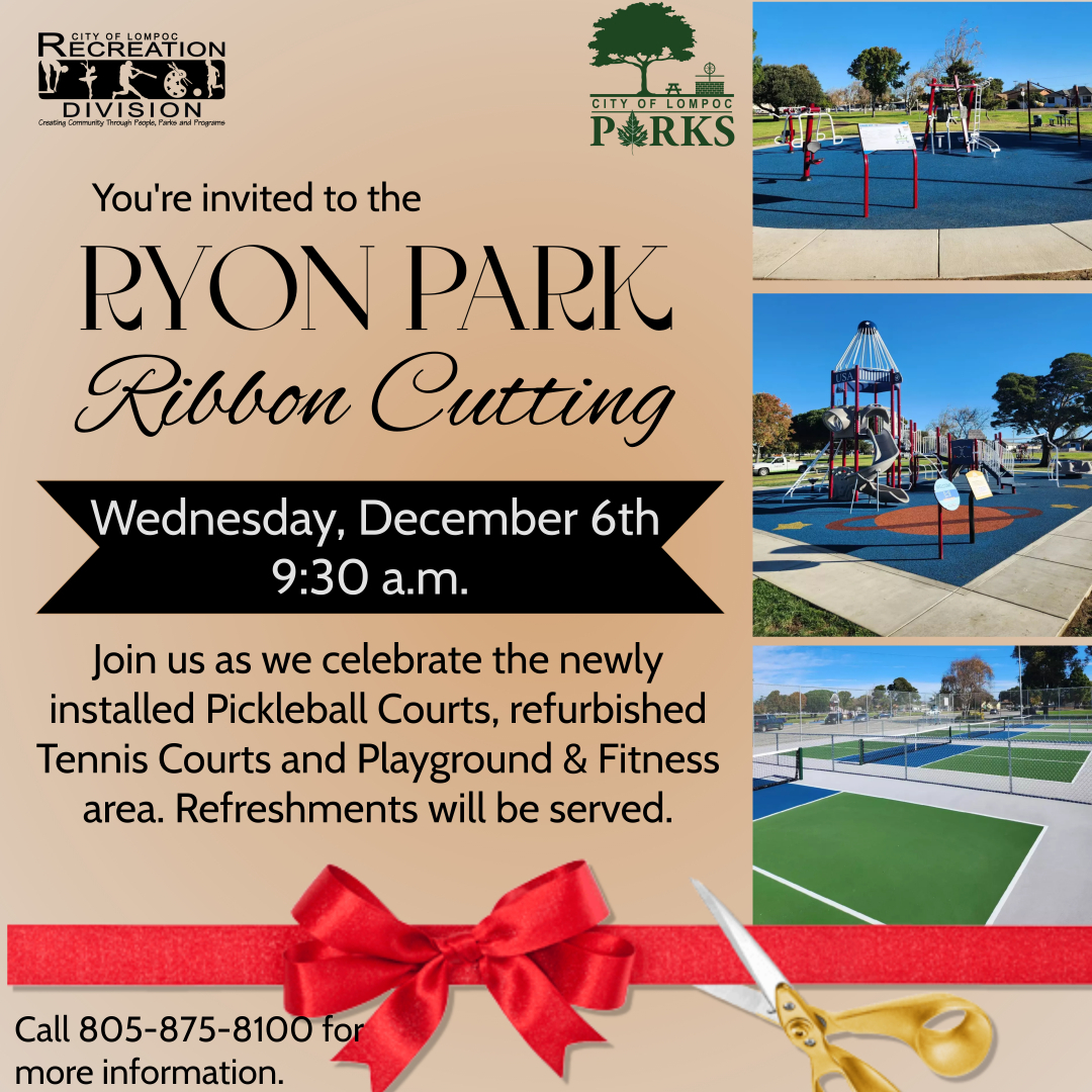 Ryon Park ribbon cutting