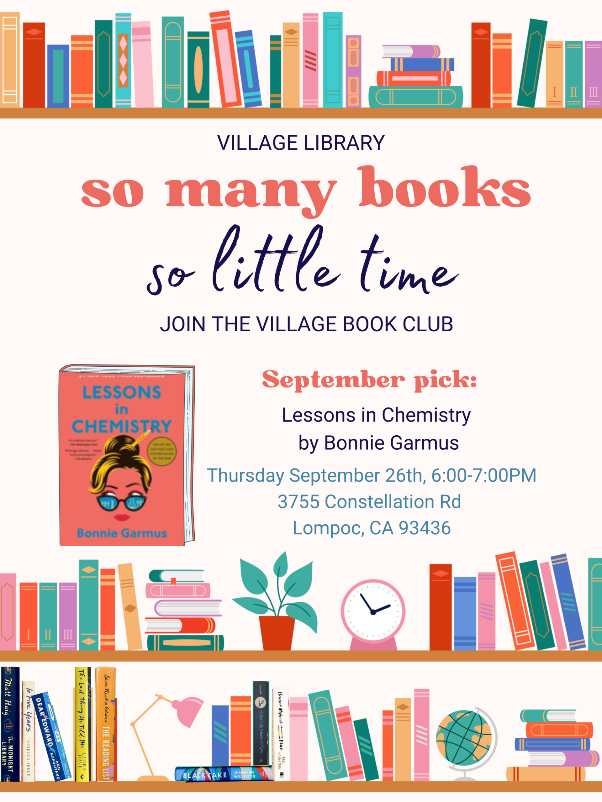 Village book club 2024 september