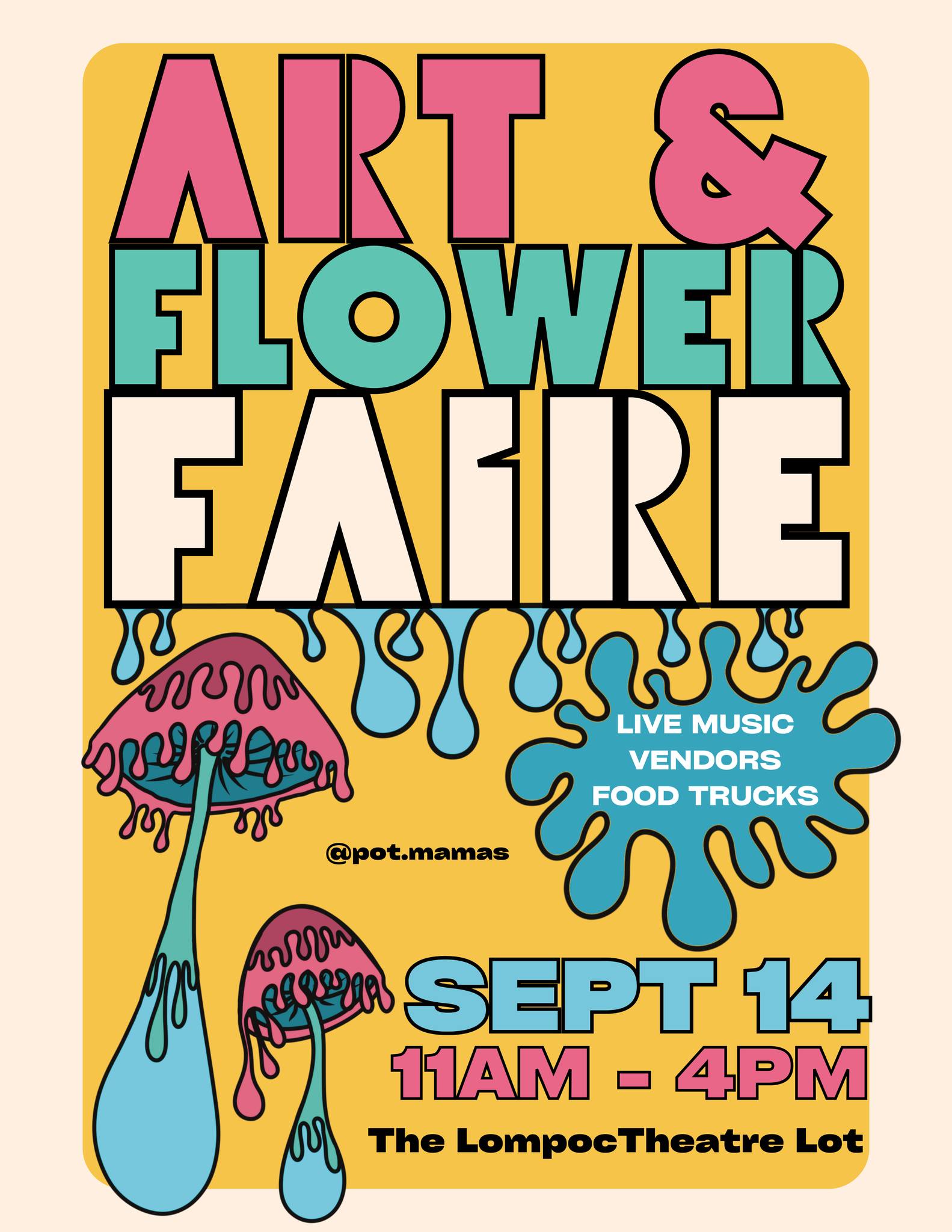 Art & Flower Faire Sept 14 2024